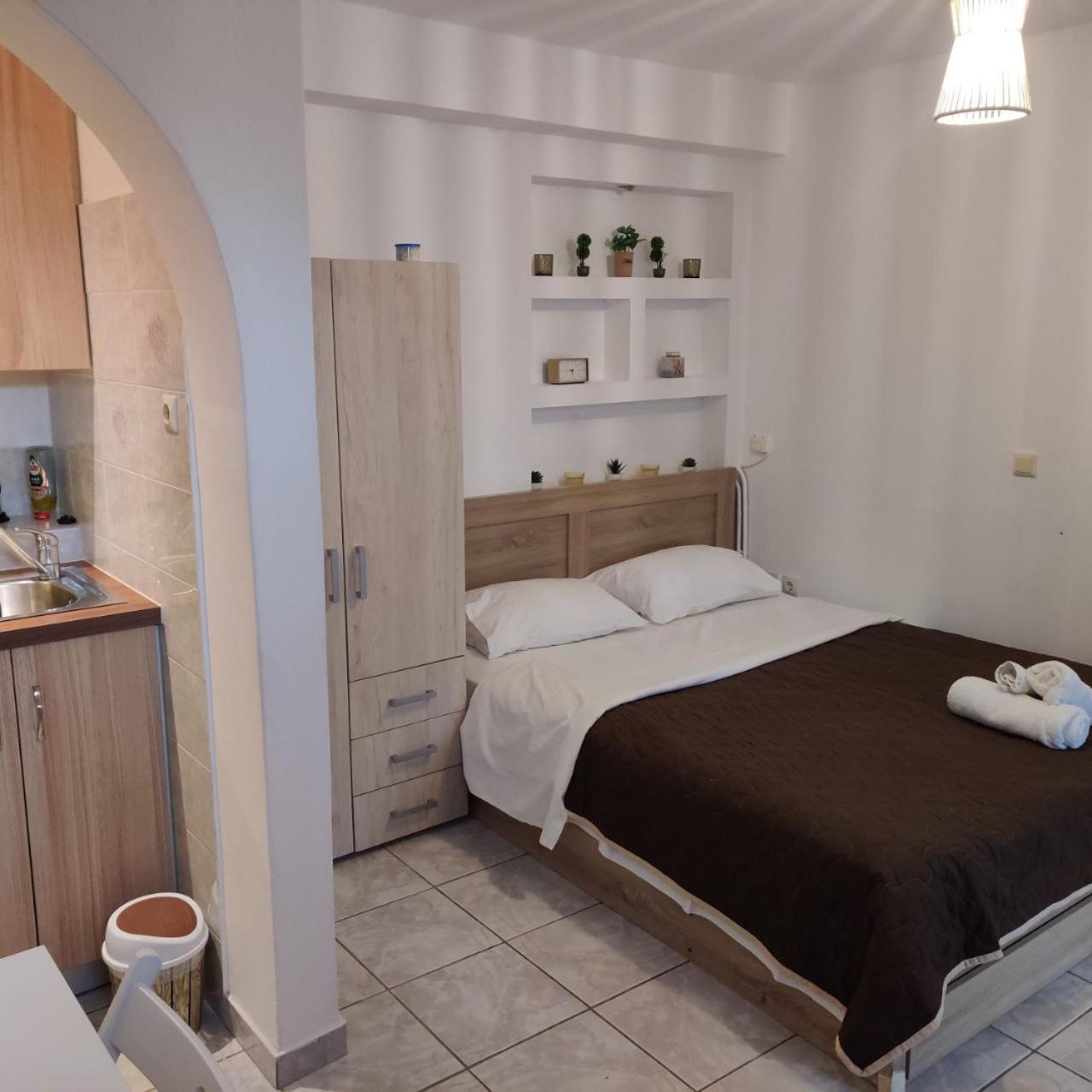 Naxos City Korina Seaside Studio מראה חיצוני תמונה